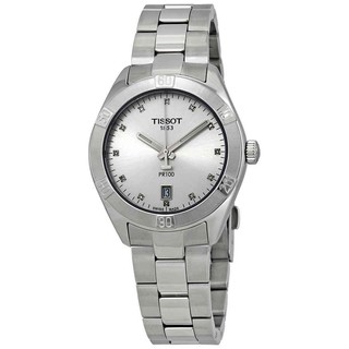 TISSOT 天梭 PR 100系列 女士石英表 T101.910.11.036.00