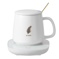 AoKeLong 澳柯龙 PA-666 电热杯垫 白色 三档调温智能款+陶瓷杯+勺子