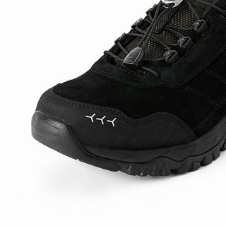 TOREAD 探路者 TREKKINC系列 男子徒步鞋 TFAH91025 黑色/银色 45