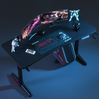 anda seaT 安德斯特 HA-01 机械升降电脑桌 黑色 1.6m