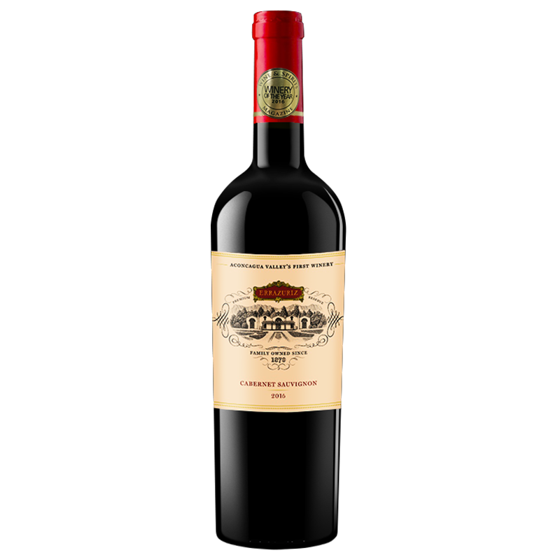 Vina Errazuriz 伊拉苏酒庄 特藏赤霞珠干红葡萄酒750ml