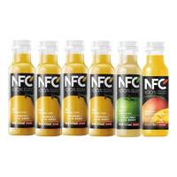 NONGFU SPRING 农夫山泉 100%NFC果汁组合装 3口味 300ml*6瓶（橙汁300ml*4瓶+苹果汁300ml+芒果混合汁300ml）