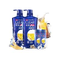 CLEAR 清扬 啤酒酷爽型男士去屑洗发露 720g*2+100g*2