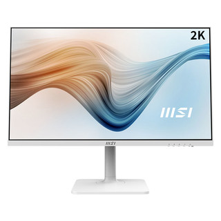 MSI 微星 新世代Modern MD271QPW 27英寸 IPS 显示器 (2560×1440、75Hz、109.02%sRGB、Type-C 15W)