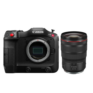 佳能（Canon）EOS C70 电影机 4K超高清摄像机 专业录像机 CINEMA EOSC70 机身+RF24-70 F2.8 套餐二