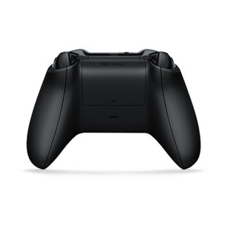 微软 Xbox One S手柄 黑色手柄+无线接收器1代+同步充电套组套装