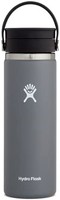 Hydro Flask Hydro 酒瓶旅行咖啡瓶带弹性吸管盖 - 多种尺寸和颜色