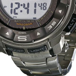 CASIO 卡西欧 20.5毫米太阳能腕表 PRW2500T-7CR