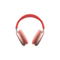 Apple 苹果 AirPods Max 耳罩式头戴式动圈主动降噪蓝牙耳机 粉色+手机充电器 Type-C 20W 白色