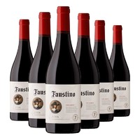 Faustino 菲斯特 西班牙进口红酒 里奥哈产区DOC级 菲斯特佳酿干红葡萄酒整箱 750ML*6支装