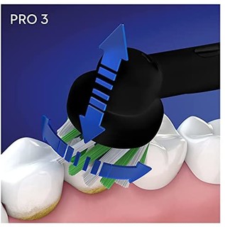Oral-B 欧乐-B 欧乐B Pro 3 2x 电动牙刷带智能压力传感器黑色