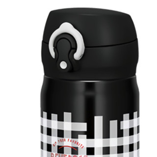 THERMOS 膳魔师 JNL-403BKG 保温杯 400ml 黑色格子