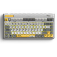 MEIZU 魅族 OG80 83键 2.4G蓝牙 多模无线机械键盘 灰色 TTC金粉轴 无光