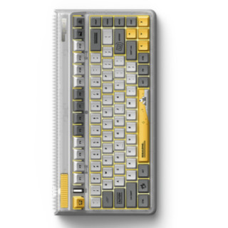 MEIZU 魅族 OG80 83键 2.4G蓝牙 多模无线机械键盘 灰色 TTC金粉轴 无光