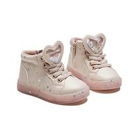 balabala 巴拉巴拉 28424200951-60001 女童防滑板鞋 艾莎IP款 粉红 21码