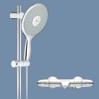 GROHE 高仪 27675000+34155003 恒温冷触花洒套装 （带下出水）