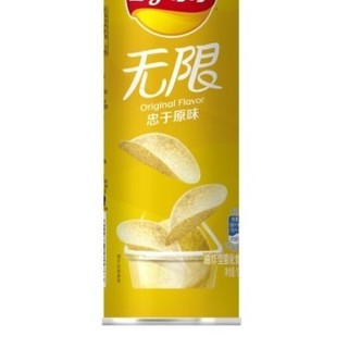 Lay's 乐事 无限 薯片 原味 104g