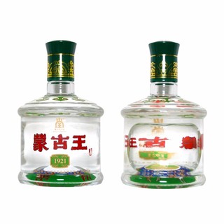 蒙古王 绿包 44%vol 浓香型白酒 500ml 单瓶装