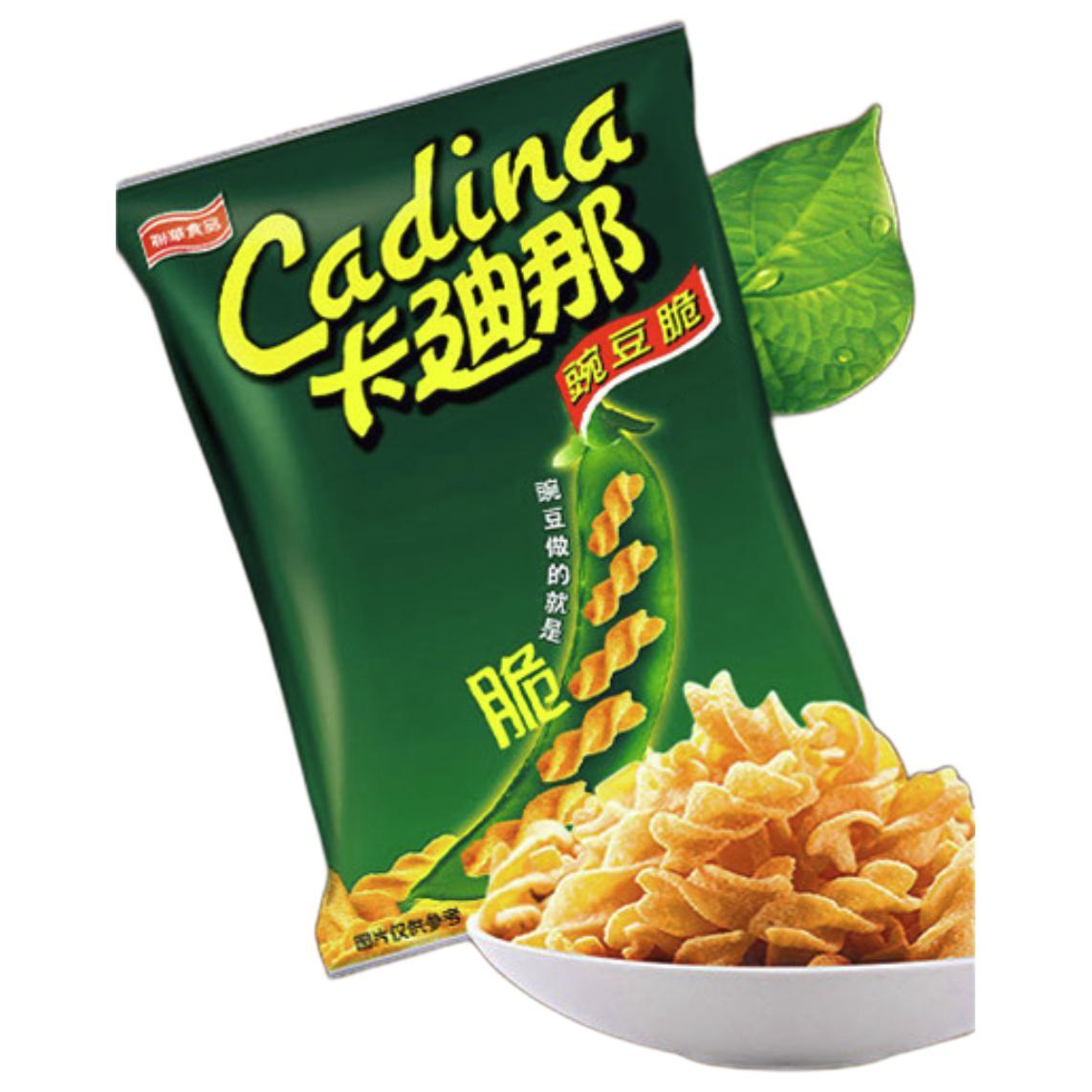 Cadina 卡迪那 豌豆脆 原味 52g*8袋