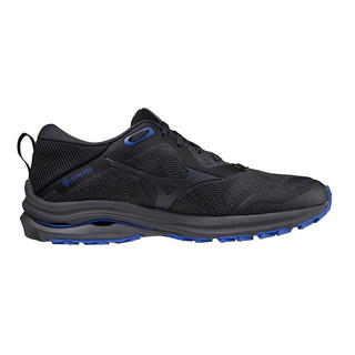 Mizuno 美津浓 Wave Rider Gtx 男子跑鞋 J1GC217913 黑色/蓝色 44