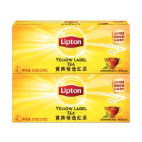 Lipton 立顿 口味冲泡茶包 50g*2盒