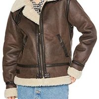 ALPHA INDUSTRIES Alpha Industries 外套 B-3 人造皮革夹克 TA7115 女款