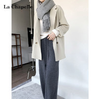 La Chapelle 拉夏贝尔 914414009 女士羊毛双面呢大衣