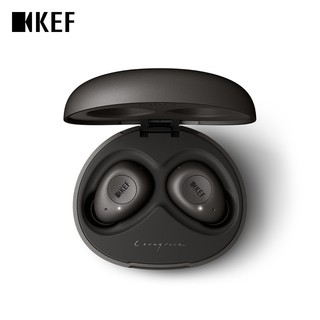 KEF Mu3 Wireless 真无线蓝牙耳机主动降噪入耳式运动耳机耳麦降噪豆苹果/安卓手机适用 炭灰色