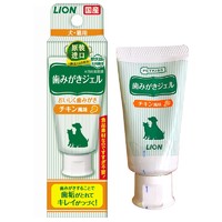 LION 狮王 艾宠猫咪牙膏 啫喱鸡肉叶香宠物猫狗洁齿牙膏刷牙清洁牙齿洁牙膏 鸡肉味40g