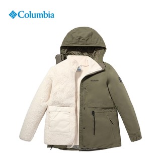 PLUS会员：哥伦比亚 WR2182 女子三合一冲锋衣外套