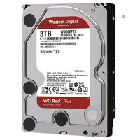 西部数据 3TB WD Red Plus NAS 内置硬盘 WD30EFZX