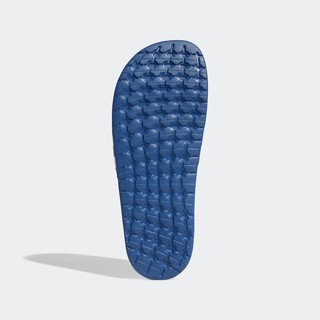 阿迪达斯官网 adidas 三叶草 ADILETTE BOOST 男鞋夏季运动凉拖鞋FX5896 蓝色/白色 43(265mm)