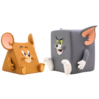 SOAP STUDIO 猫和老鼠趣怪造型人偶方块猫三角鼠正版授权潮玩手办