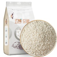 吾谷为伴 糯米 1kg（端午食材 粽子米 可做米酒 江米 黏米 东北 五谷 杂粮 真空装 粥米伴侣）