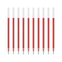 ZEBRA 斑马牌 C-RJAH5 中性笔替芯 红色 0.5mm 10支装