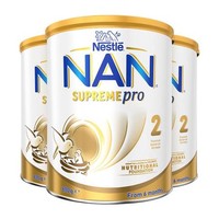 NESTLE 【HMO升级版】Nestle 雀巢超级能恩适度水解婴幼儿奶粉2段 6个月以上 3罐装