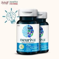 Schiff 旭福 neuriva脑动力PLUS款胶囊 30粒*2瓶