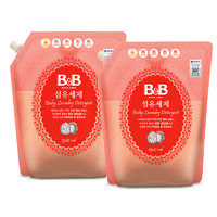 88VIP：B&B 保宁 婴儿洗衣液 香草味 1.3L*2袋
