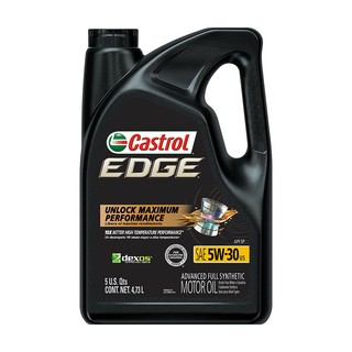 Castrol 嘉实多 极护EDGE 全机油 SN级 5W-30 4.73L(5Qt)