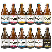 MOOFEE 慕妃 比利时进口精酿啤酒组合 慕妃 12种口味各1瓶组合装
