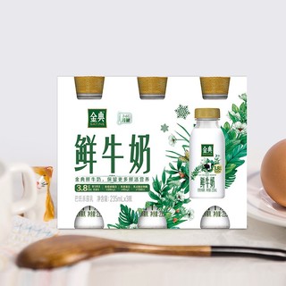 SATINE 金典 鲜牛奶 235ml*4瓶