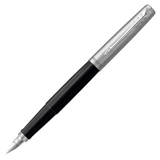 PARKER 派克 乔特系列复古黑色胶杆墨水笔/钢笔 男女士时尚商务办公用品学生礼品笔F尖
