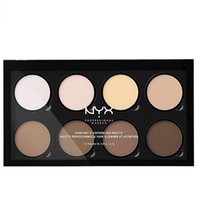 Prime会员：NYX 高光轮廓专业彩妆盘 27g