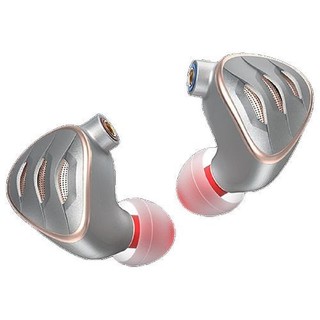 FiiO 飞傲 FH5s 入耳式圈铁有线耳机 银色 3.5mm