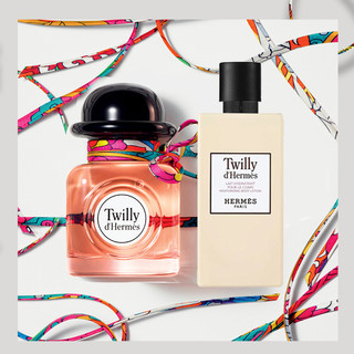 爱马仕香水礼盒Twilly 浓香50ml+身体乳40ml