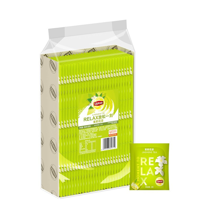 Lipton 立顿 RELAX放松一刻 茉莉花茶 160g