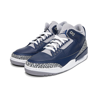 AIR JORDAN 正代系列 Air Jordan 3 Retro 男子篮球鞋 CT8532-401 蓝色 41