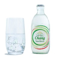 Chang 象牌 泰象（Chang）大象牌国际版原味无糖苏打气泡水 泰国原装进口超强气泡水饮料325ml*6瓶