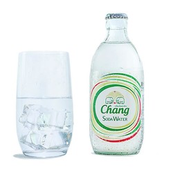 Chang 象牌 泰国进口泰象（Chang）苏打水无糖强劲气泡水325ml*24瓶整箱 1件装