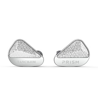 TANCHJIM 天使吉米 PRISM 入耳式圈铁降噪有线耳机 银色 3.5mm